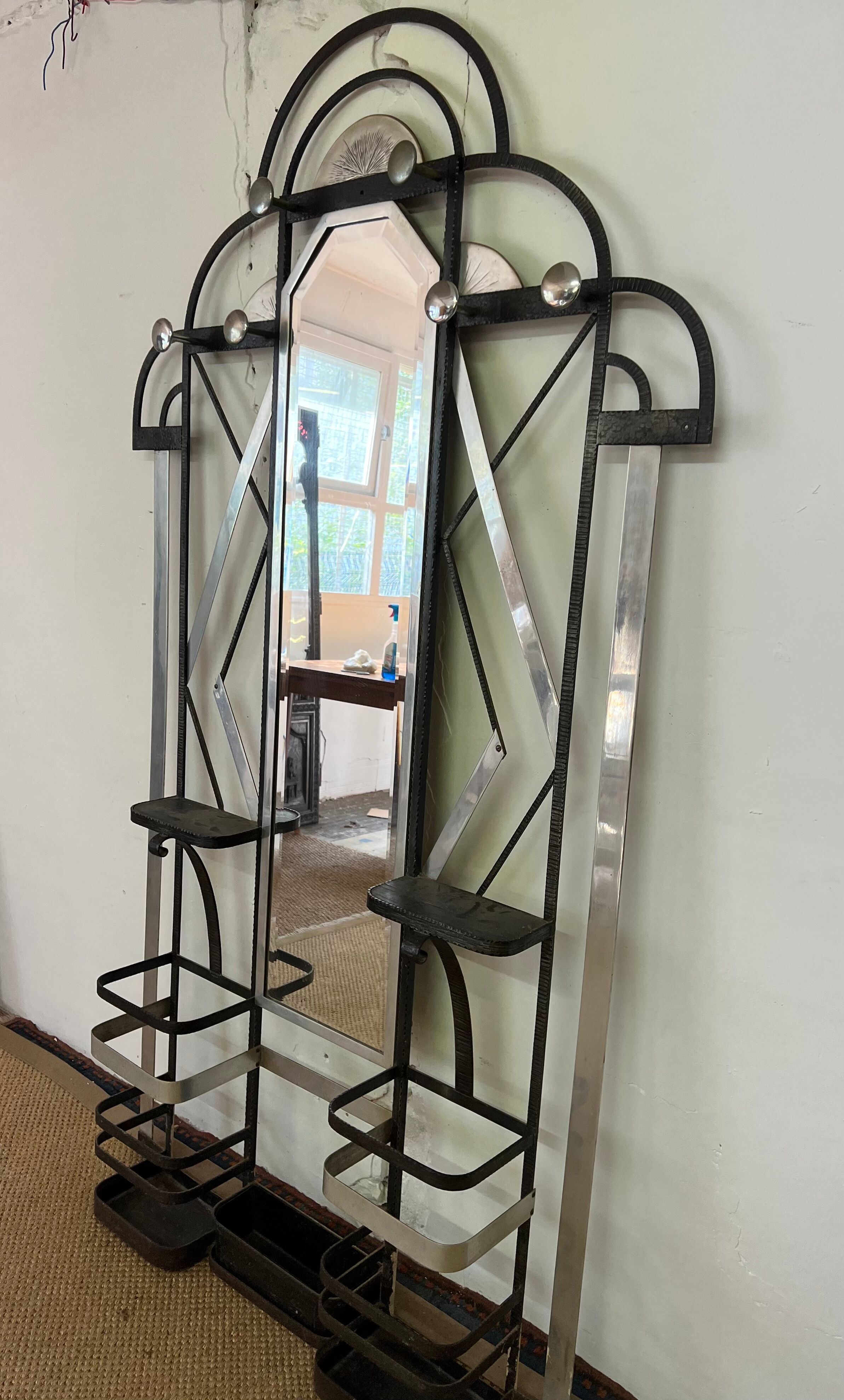 Coat racks art-deco wardrobe