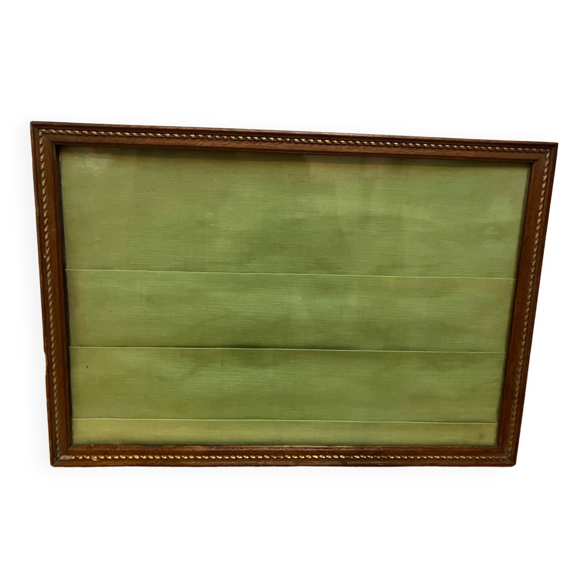 Carved wood photo frame