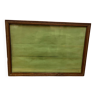 Carved wood photo frame