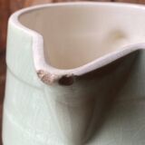 Pichet ancien en céramique vert Villeroy et Boch
