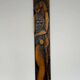 Big midcentury design wall wood decoration / lovers, 1960s, Czechoslovakia