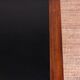 Rosewood coffee table with Denmark leather tray