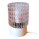 Lampe à poser en verre 1970