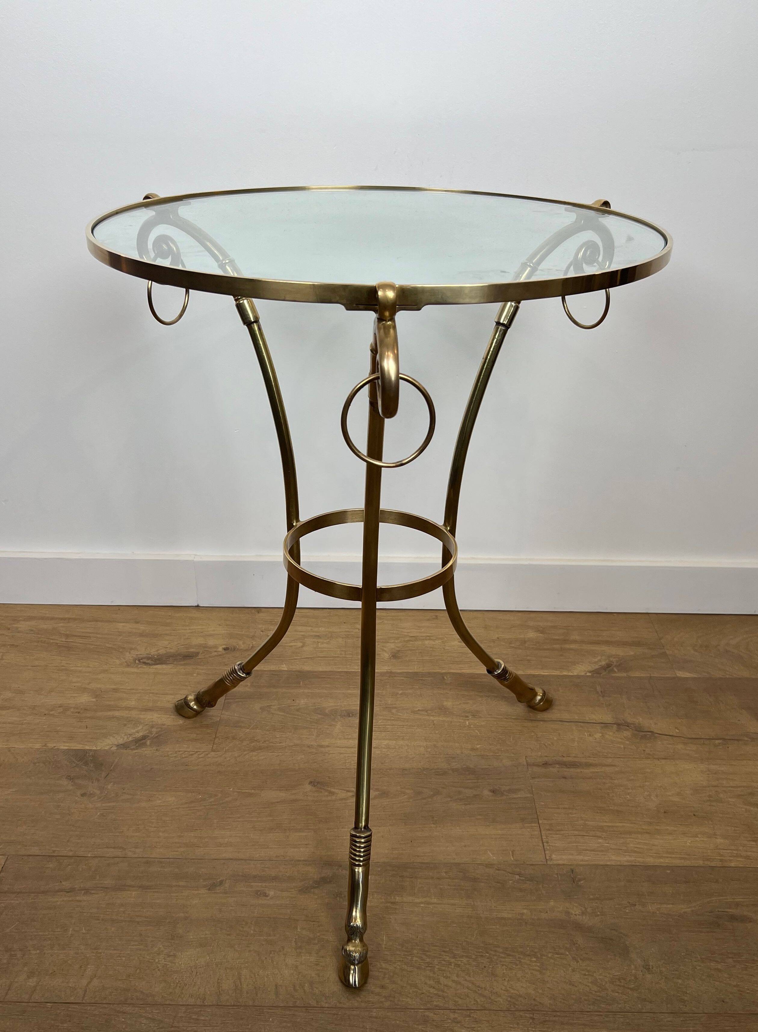 Brass gueridon from Maison Jansen