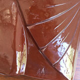 Ceramic pitcher vase polymorphic woman art deco