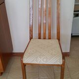 Oval table with 6 chairs