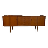 Vintage Scandinavian sideboard, vintage teak sideboard