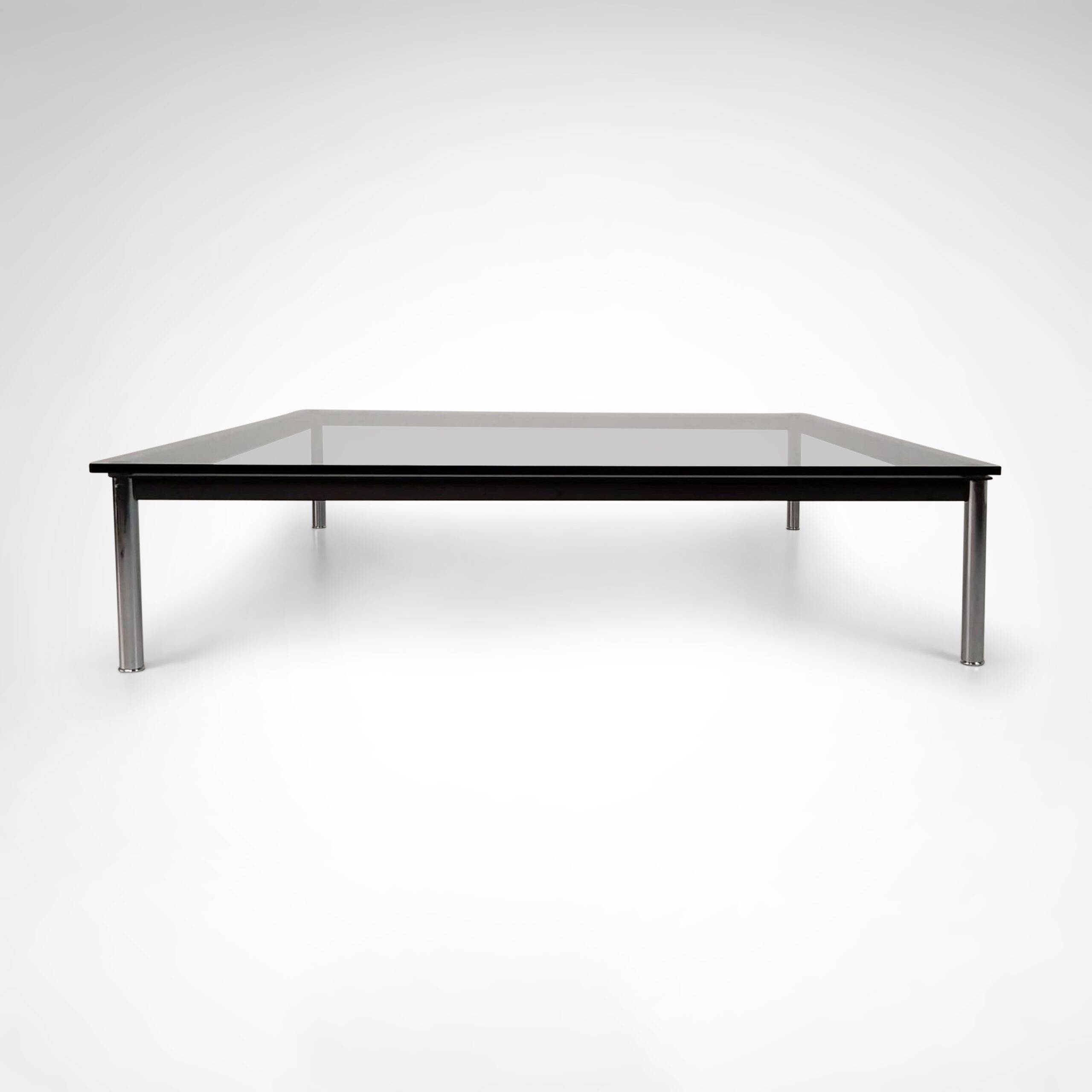 LC10 coffee table by Le Corbusier et al for Cassina 1990s