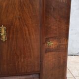 Art Deco walnut burl buffet