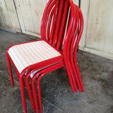 Set of 4 chairs Robert Mallet Stevens