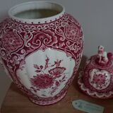 Covered vase Royal Sphinx Maastricht Petrus Regout & Co