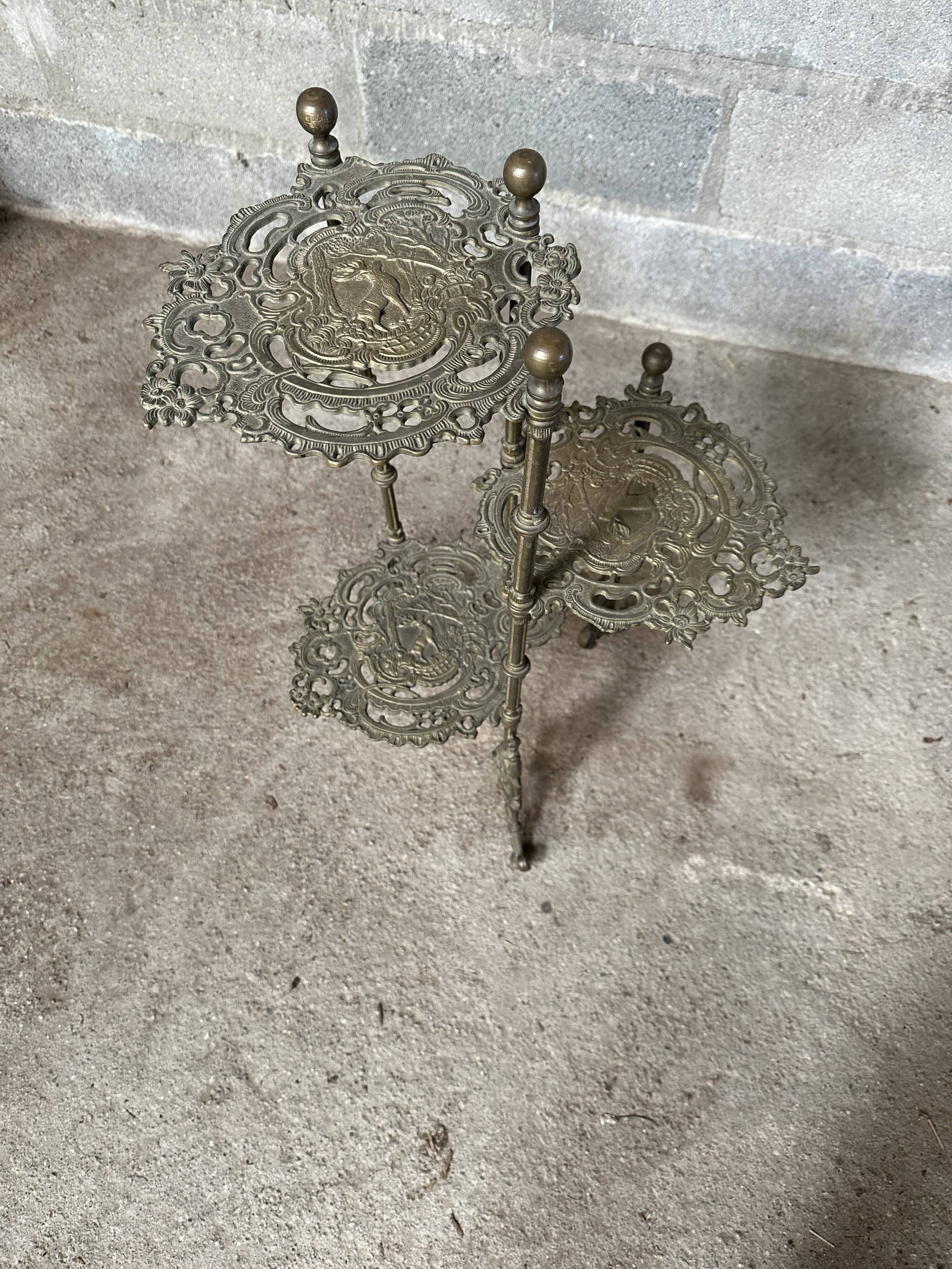 Vintage brass harness