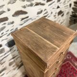 Petit meuble de rangement bois brut