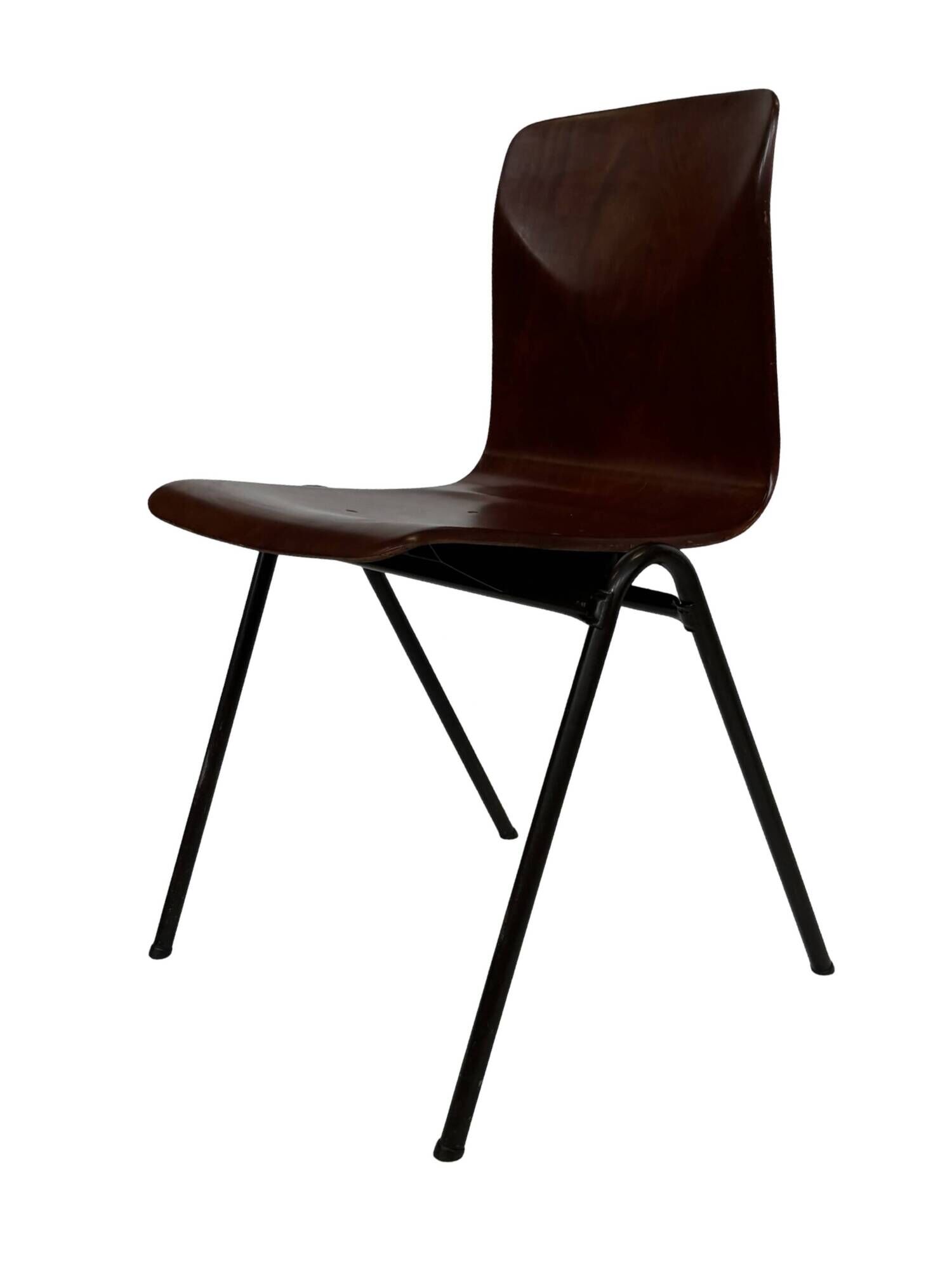 Vintage Chair Galvanitas S25, 1960's Design Holland School chair