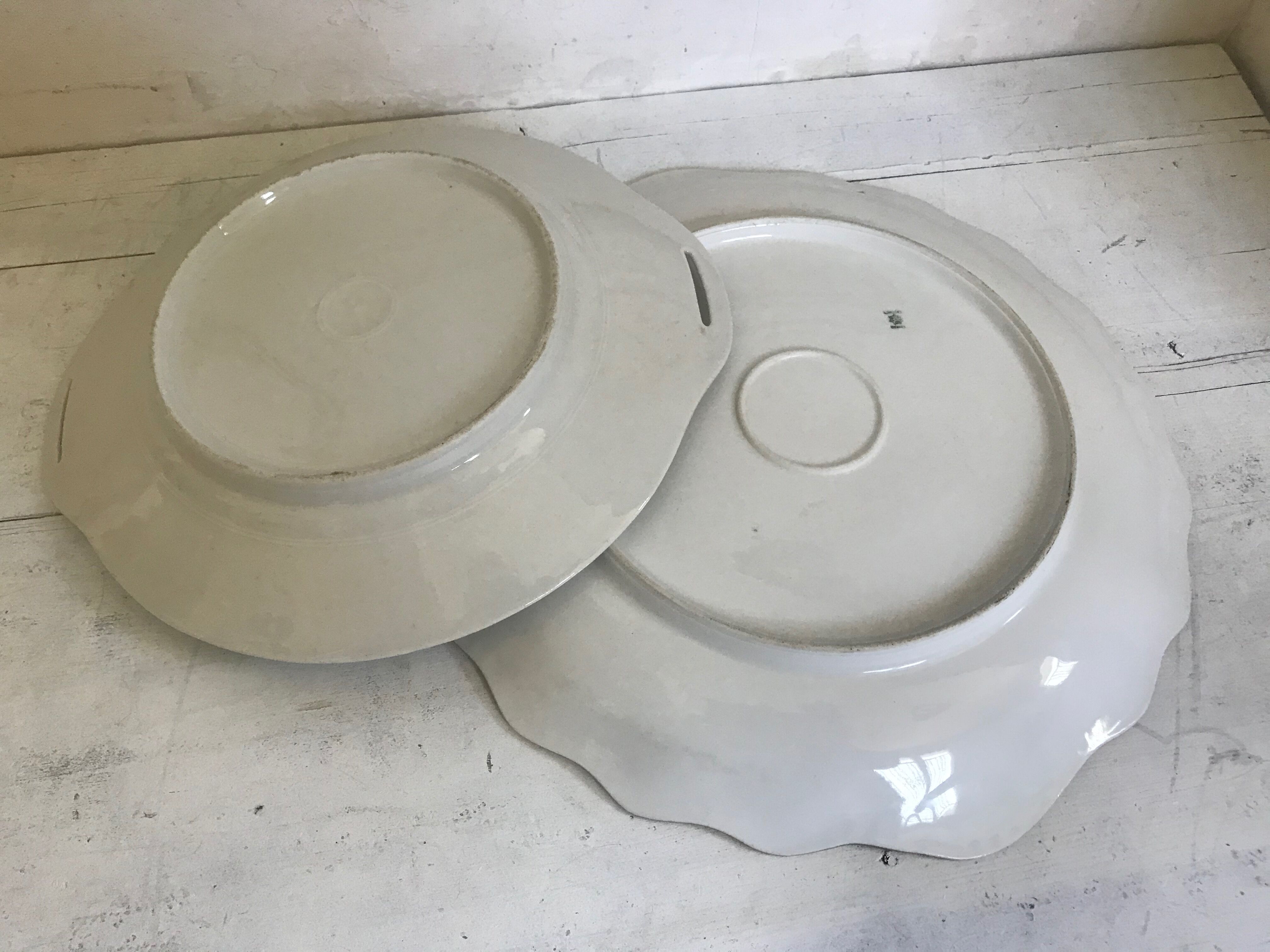 Plats assortis vintage