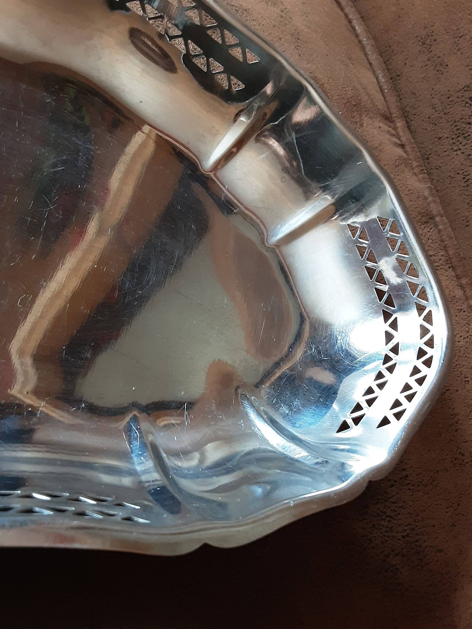 Vintage metal bowl
