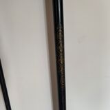 Victorian bed wrought iron and brass