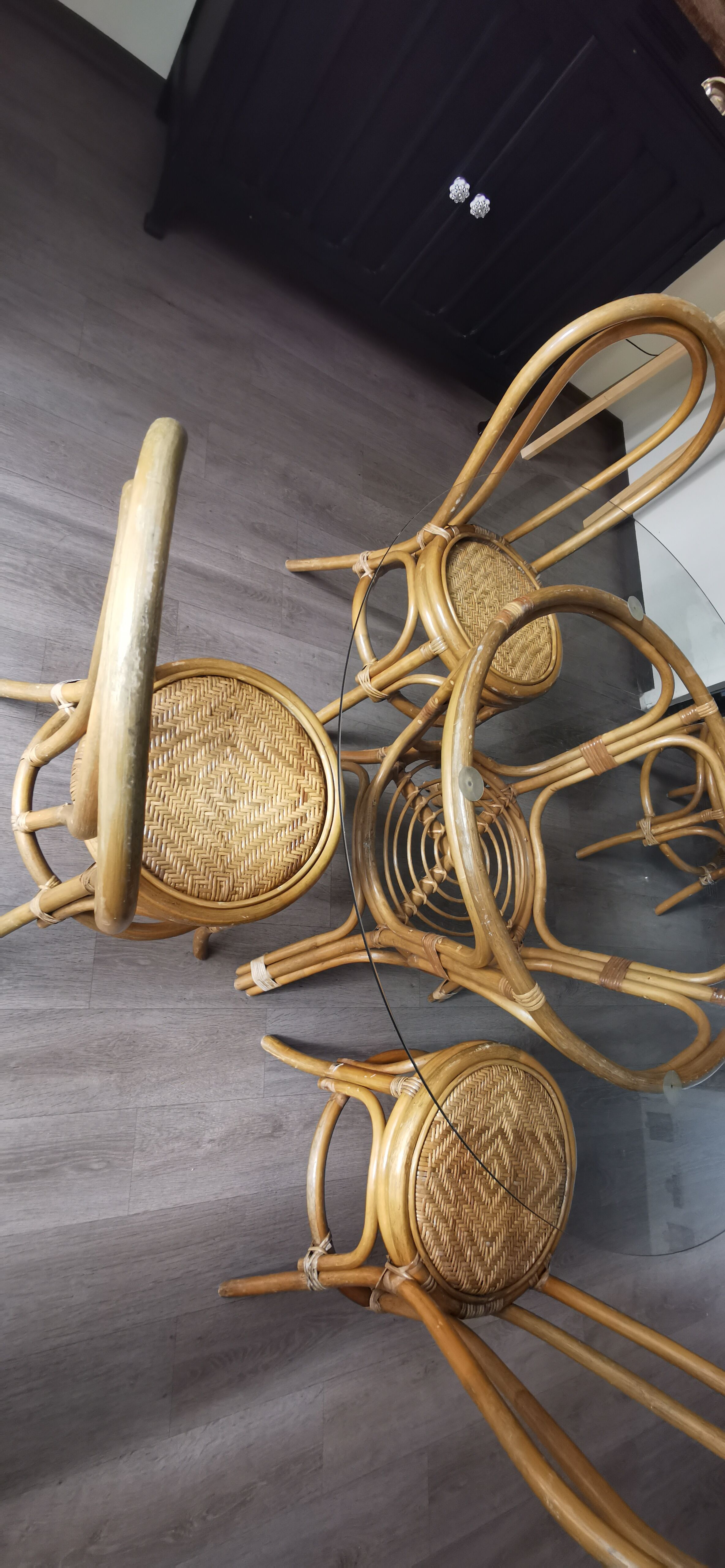 Rattan set
