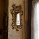 Small Italian Baroque mirror 63x32cm