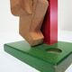 wooden toy footballer design P. Schweizer for Naef Switzerland