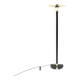 Vintage murano glass floor lamp, 1980s
