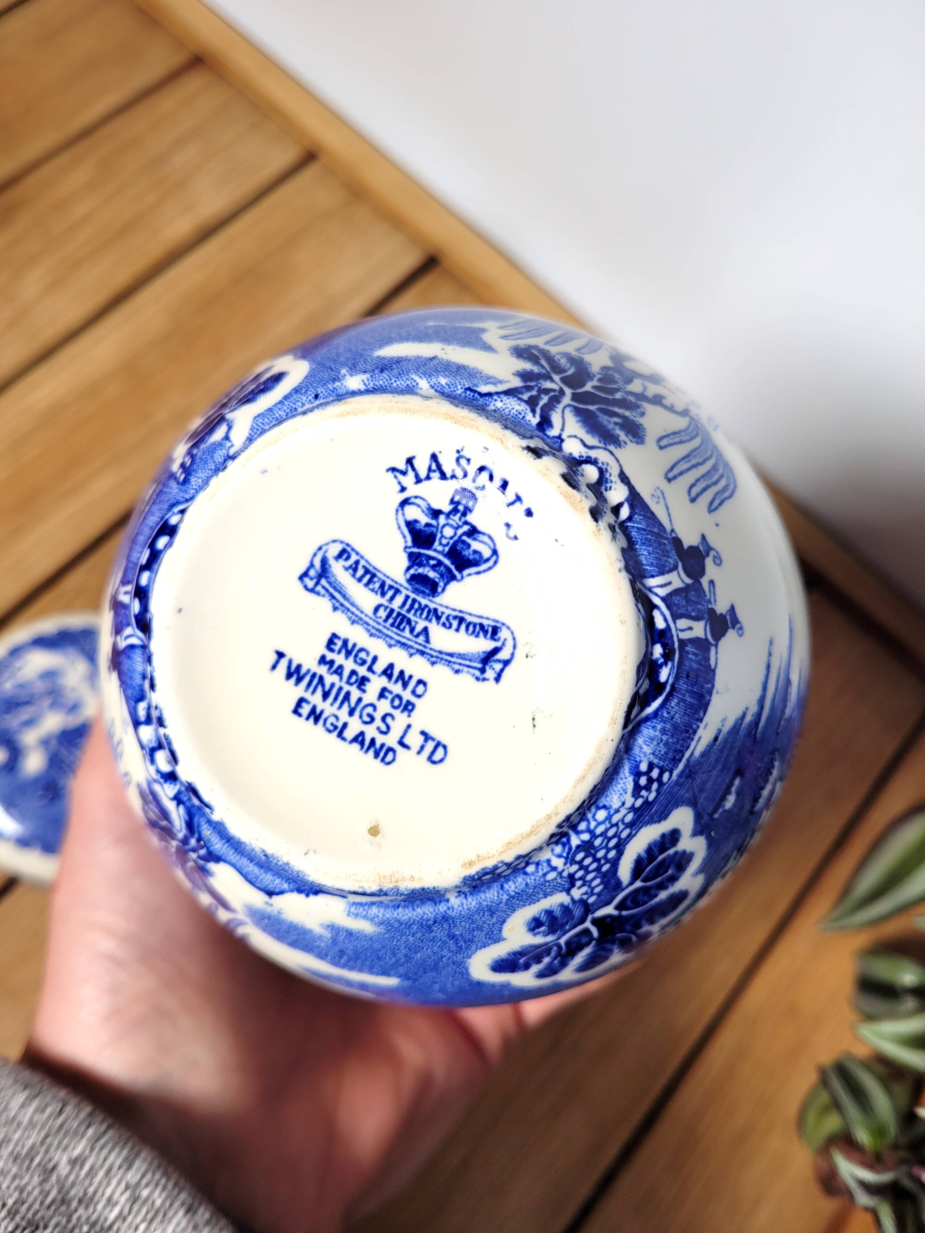 Mason's twinings earthenware tea pot