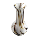 Murano Glass Vase by Carlo Moretti for Opaline Florence 1970s