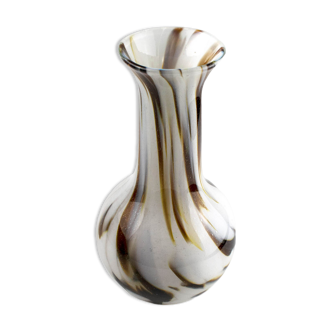 Vase en verre de Murano par Carlo Moretti pour Opaline Florence années 1970