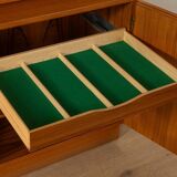 Classic two-piece display cabinet from the 1960s