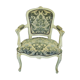 Fauteuil vintage de style Louis XV
