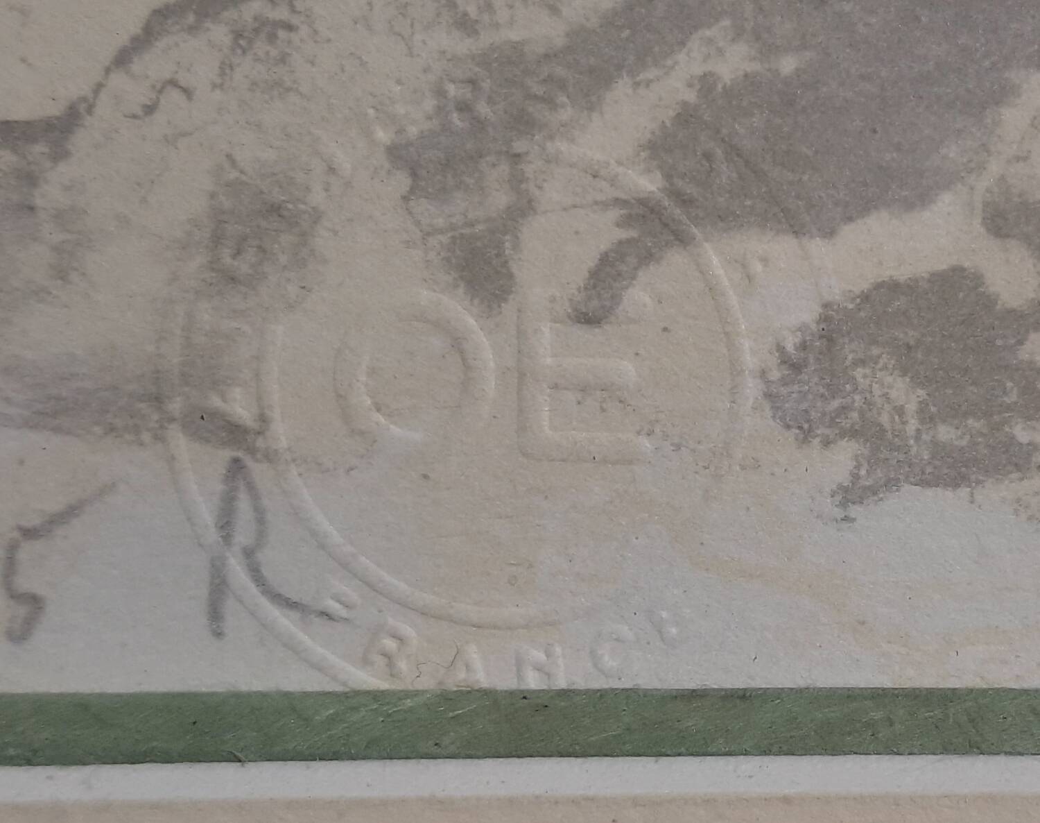 Urban Huchet lithograph (Signed and numbered)