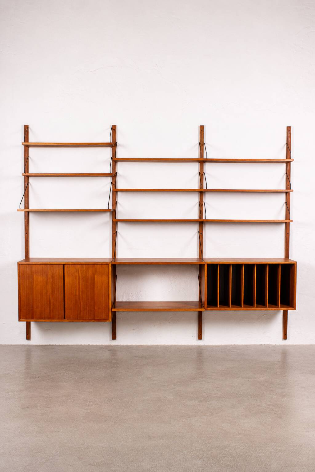 Poul Cadovius Cado Royal Shelving System Teak Vintage 60s Mid Century