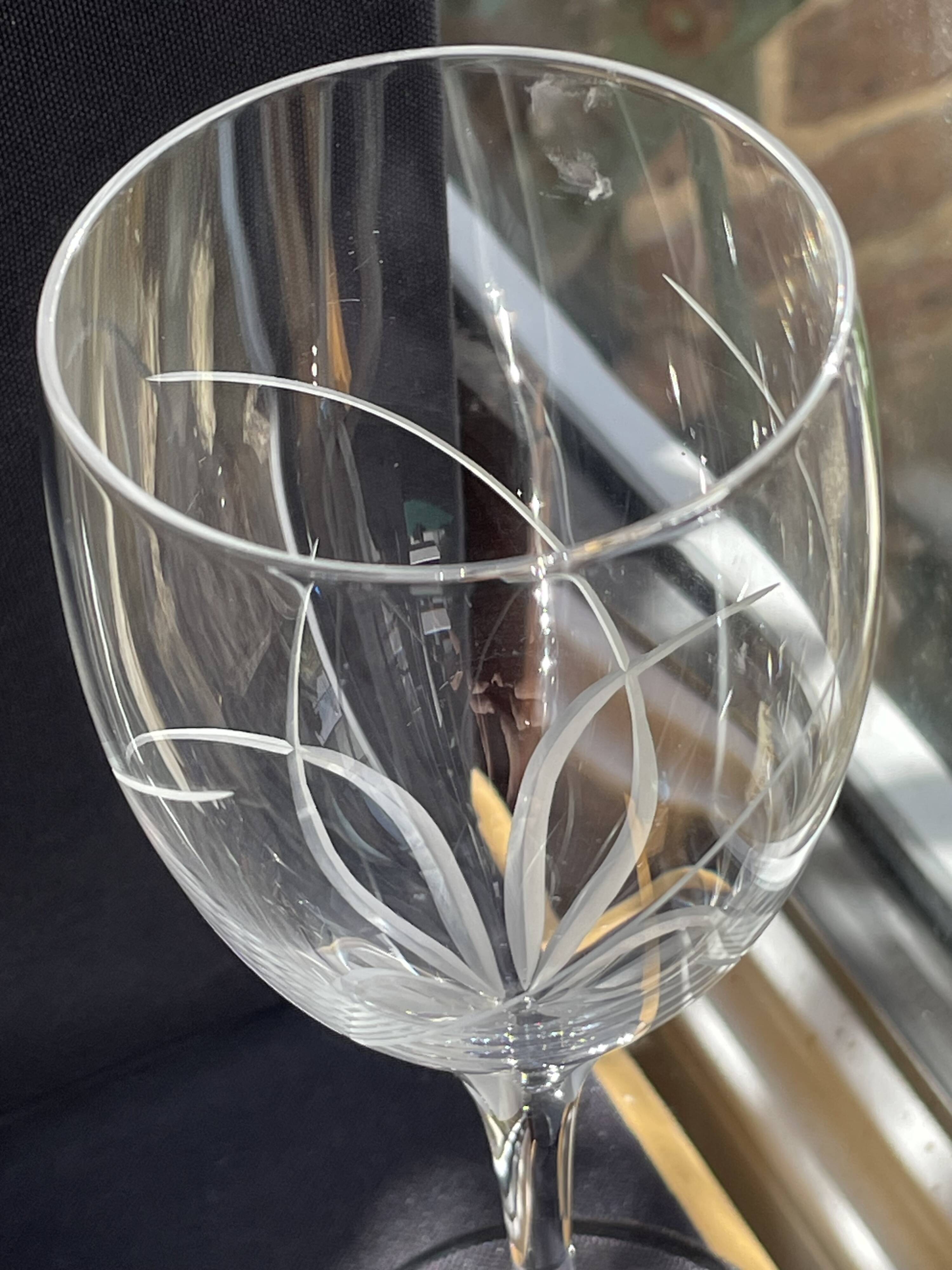 6 wine glasses – Cristalleries Royales de Champagne