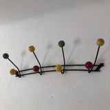 8 hanger hooks balls vintage 1960