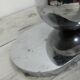 Heavy chrome metal bookends