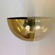 Set of four design midcentury wall brass lamps - Czechoslovakia, 1980s