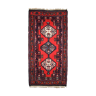 Persian carpet hamadan handmade 69cm x 136cm 1970