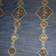 Handmade antique Indian Dhurri kilim 5.7' x 8.8' (174cm x 268cm) 1930s - 1B533