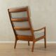 Senator armchair with stool, Ole Wanscher