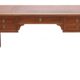 Flat desk in Louis XVI style veneer wood, circa 1900.