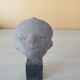 Ancient statuette head - Terracotta - Pre-Columbian art - 1st millennium
