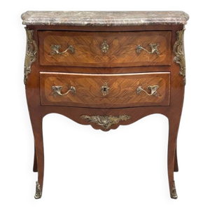 Commode galbée Louis
