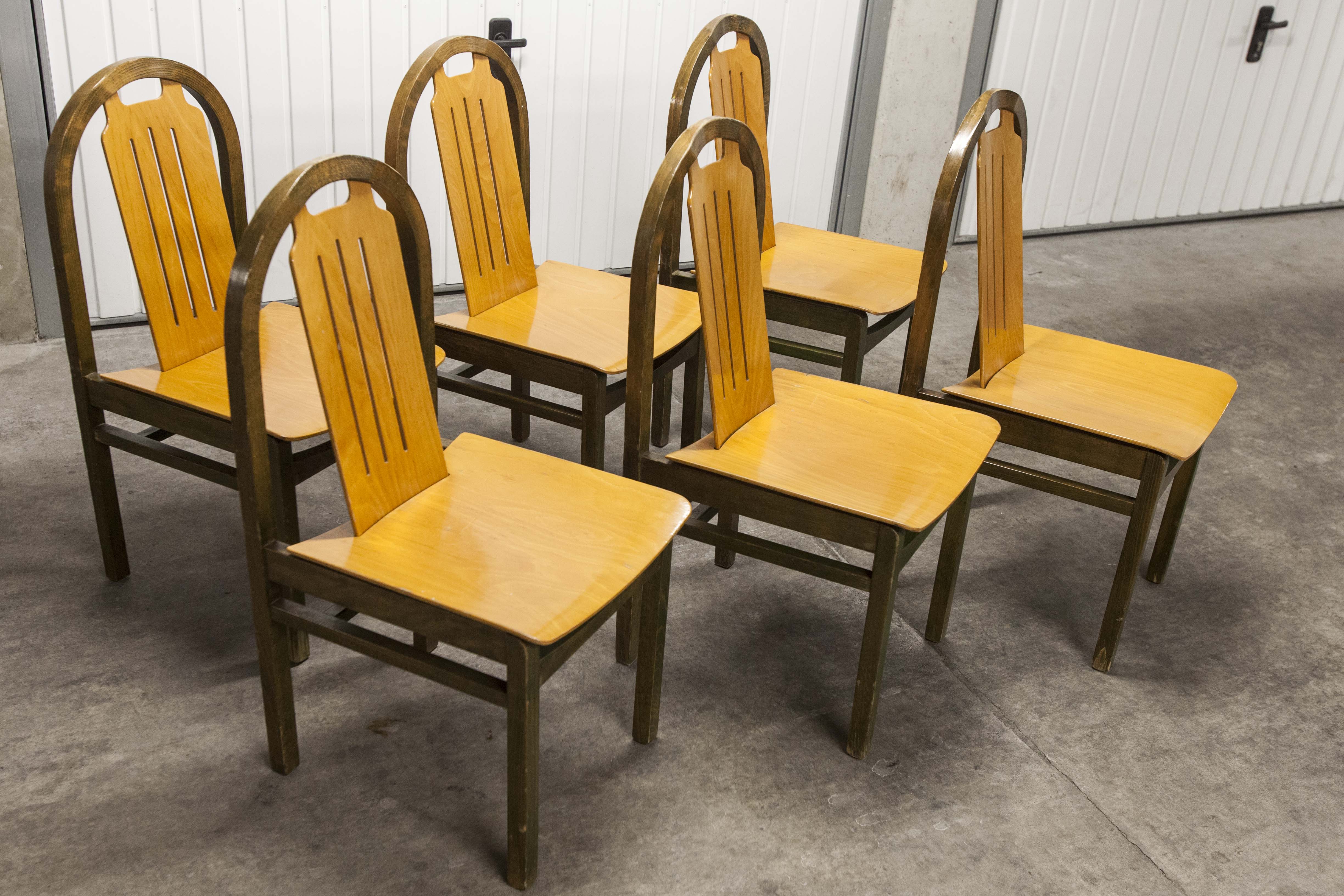 6 Baumann 'Argos' chairs