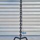 Vintage iron chain floor lamp from the 1950s
