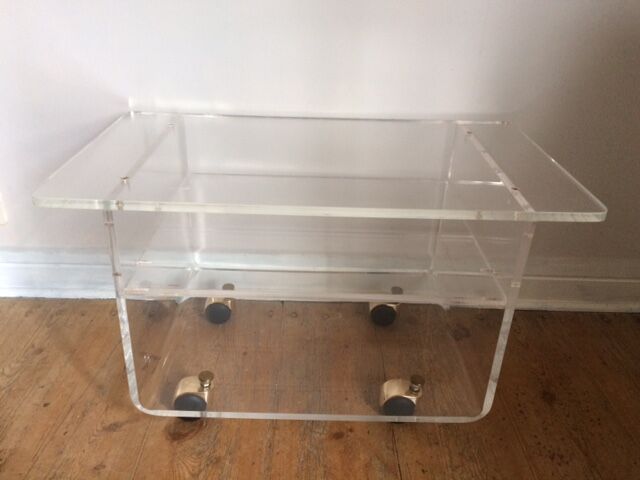 Table basse plexiglas de Marais International