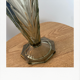 Art deco vase in grey glass