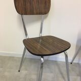 Lot of 2 chairs in formica