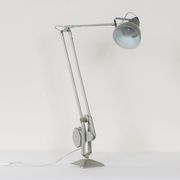 LAMPE DE BUREAU INDUSTRIELLE À CONTREPOIDS PAR ERPE, ANNÉES 1950