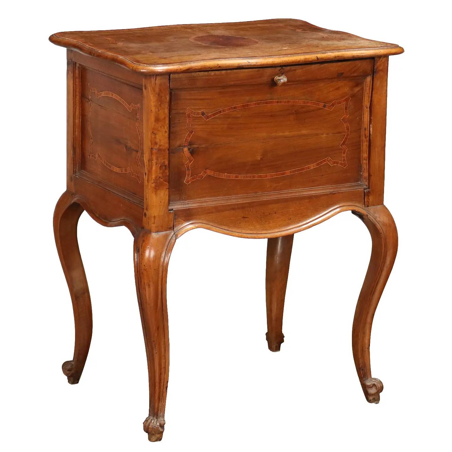 Antique bedside tables in Baroque style, Italy, mid-18th century.