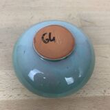 Vase ball pique flower ceramic 60s